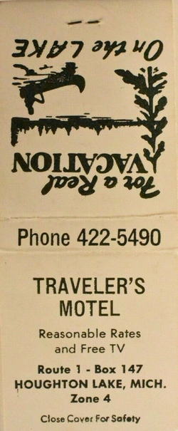Travelers Motel - Matchbook